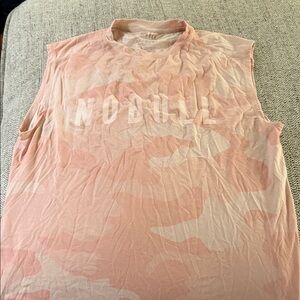 NOBULL Men’s Camouflage Pink Muscle Tee